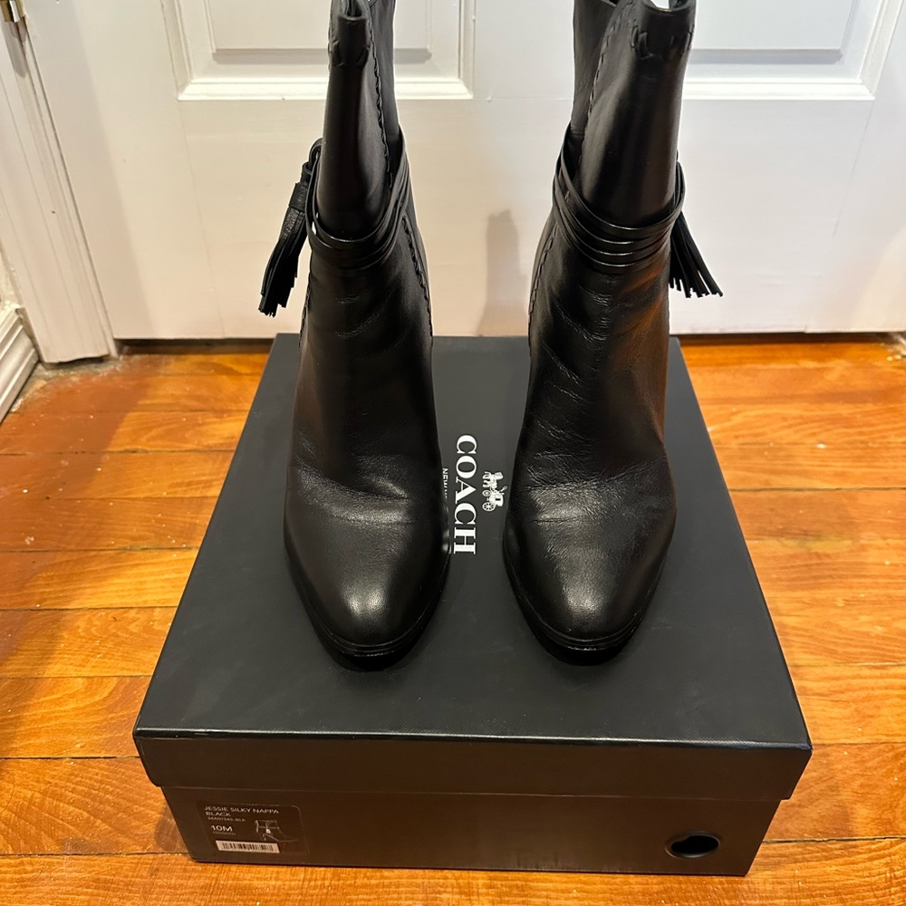 Coach Heeled Boot - Picture 2 of 7